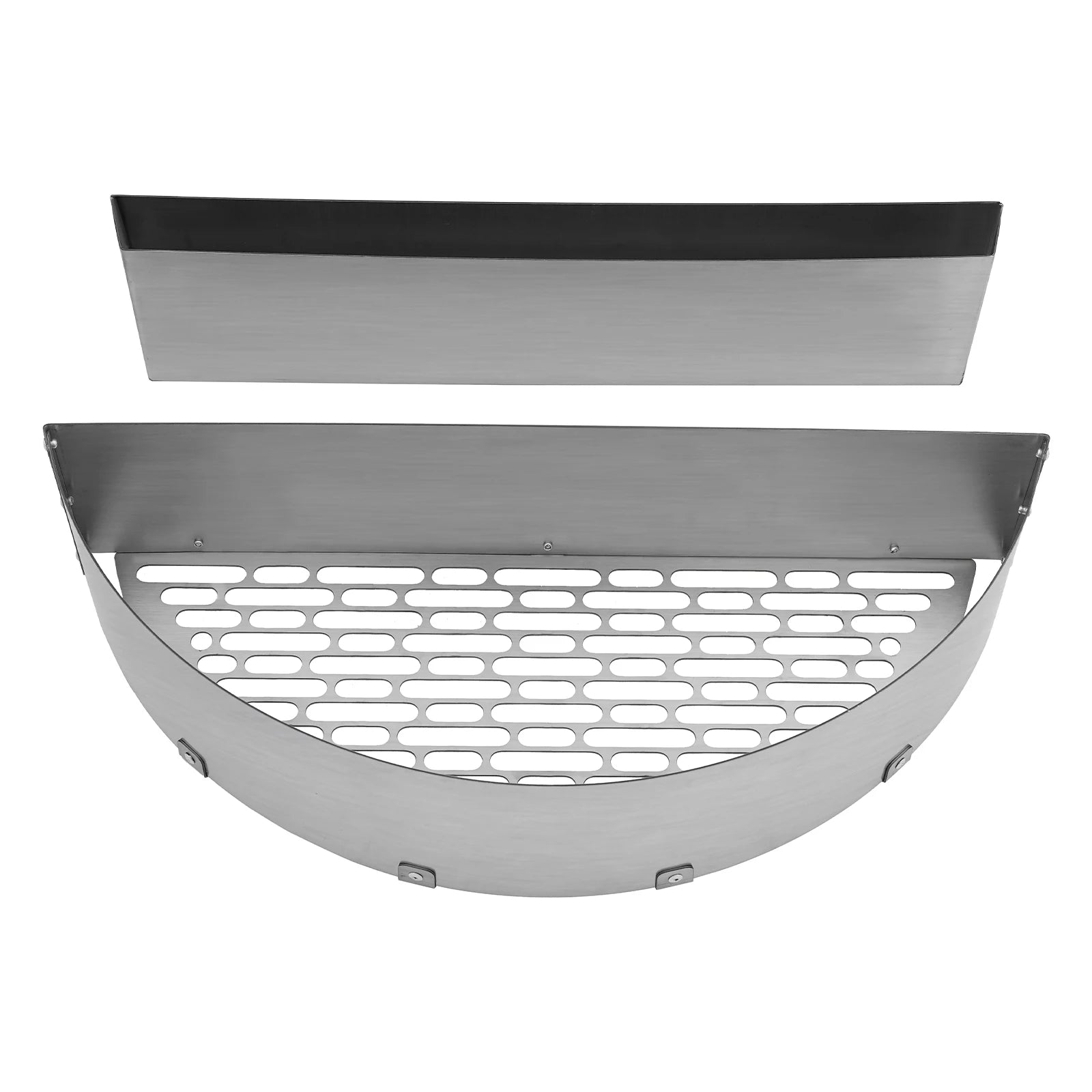 Stainless Steel Charcoal Basket with Water Pan for Kamado Grill, 2.2L Large Capacity for Slow Smoking & BBQ